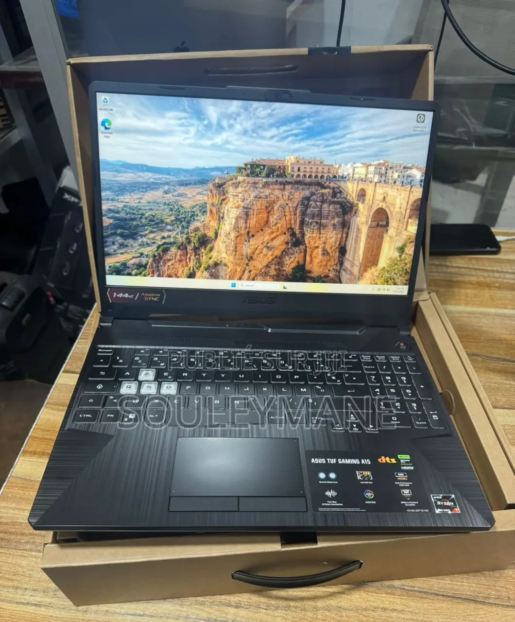 New Ordinateur Portable Asus TUF Gaming A15 16GB AMD Ryzen 7 SSD 512GB