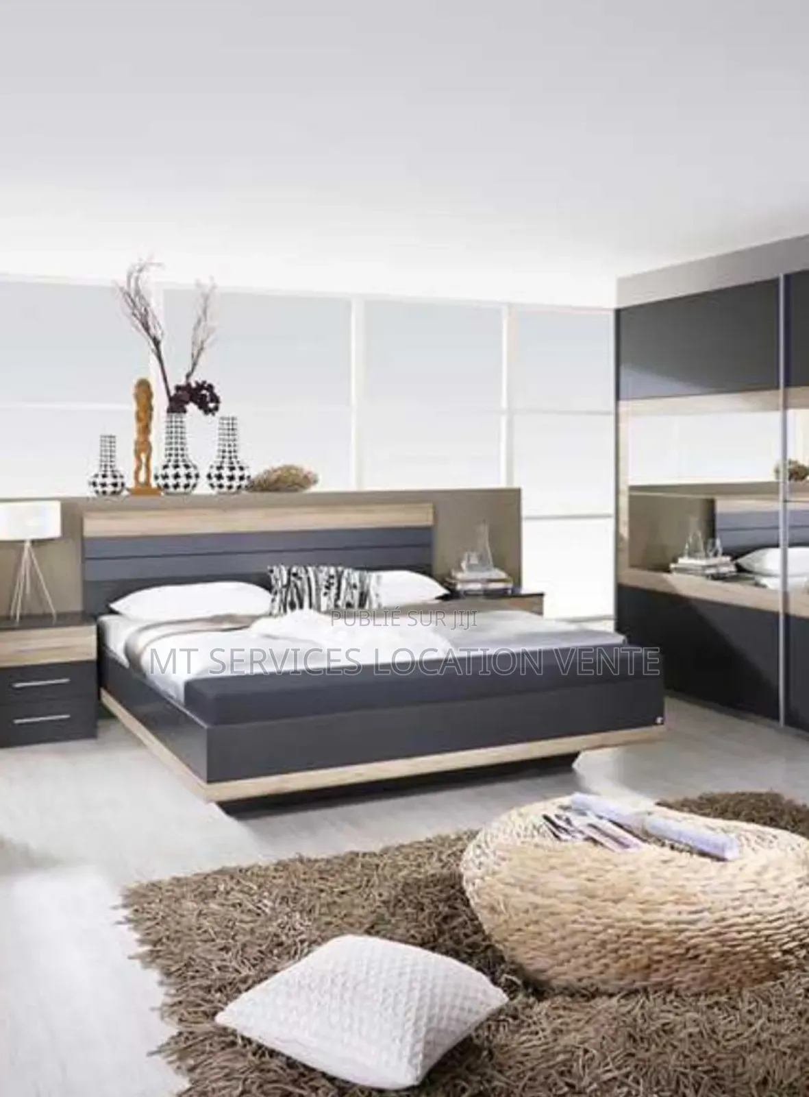 Furnished 1chbre Chambre et salon dans Mt Services Location, Cocody