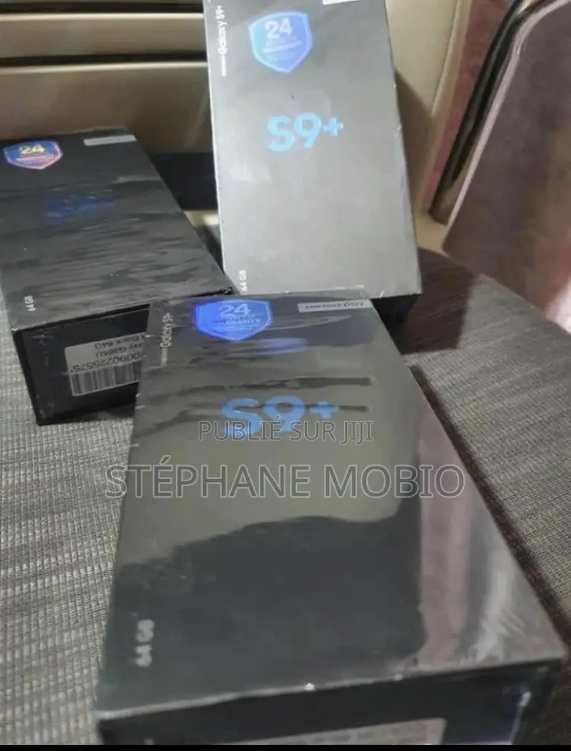 New Samsung Galaxy S9 Plus 256 GB Noir