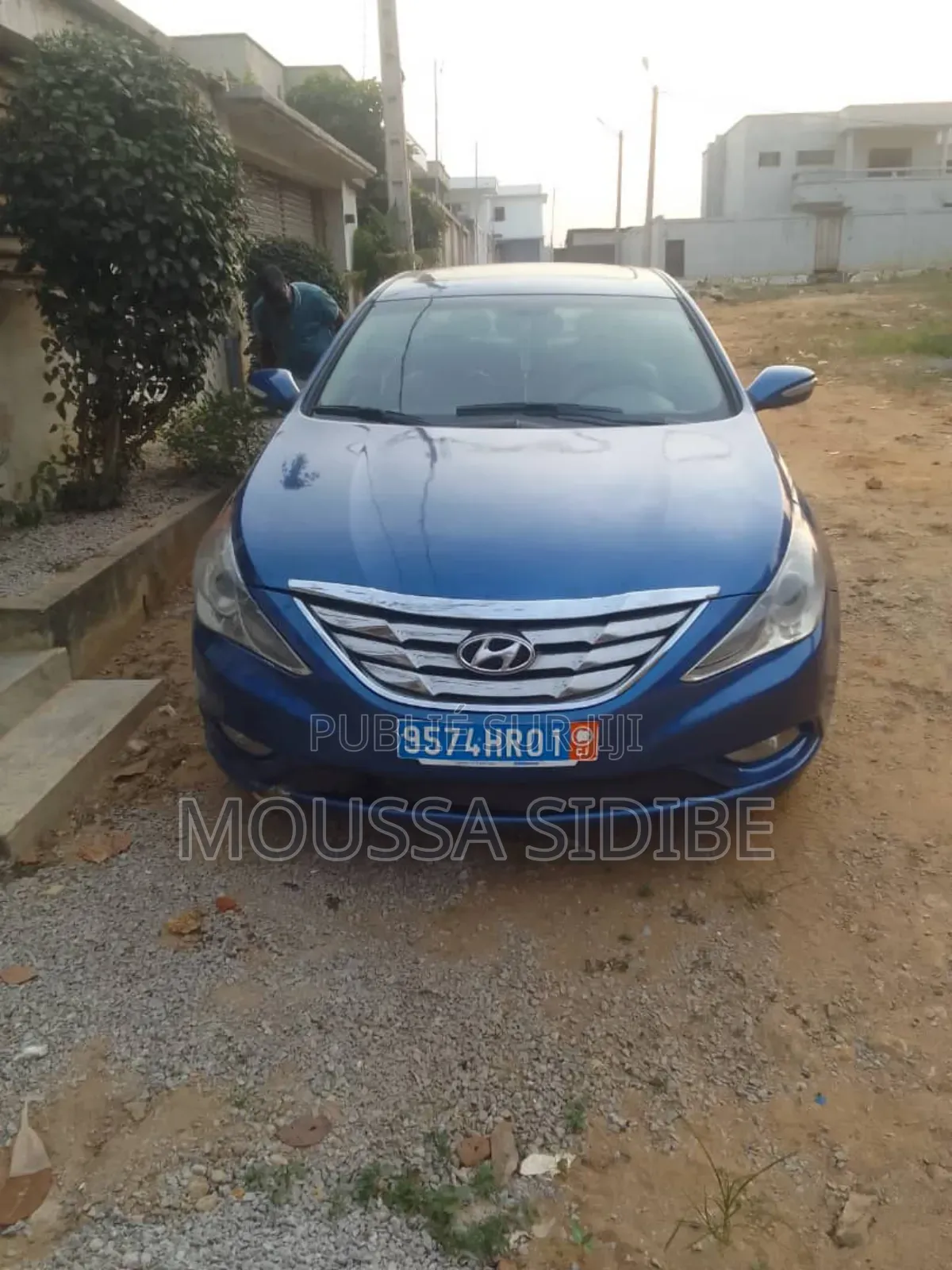 Hyundai Sonata 2009 Bleu