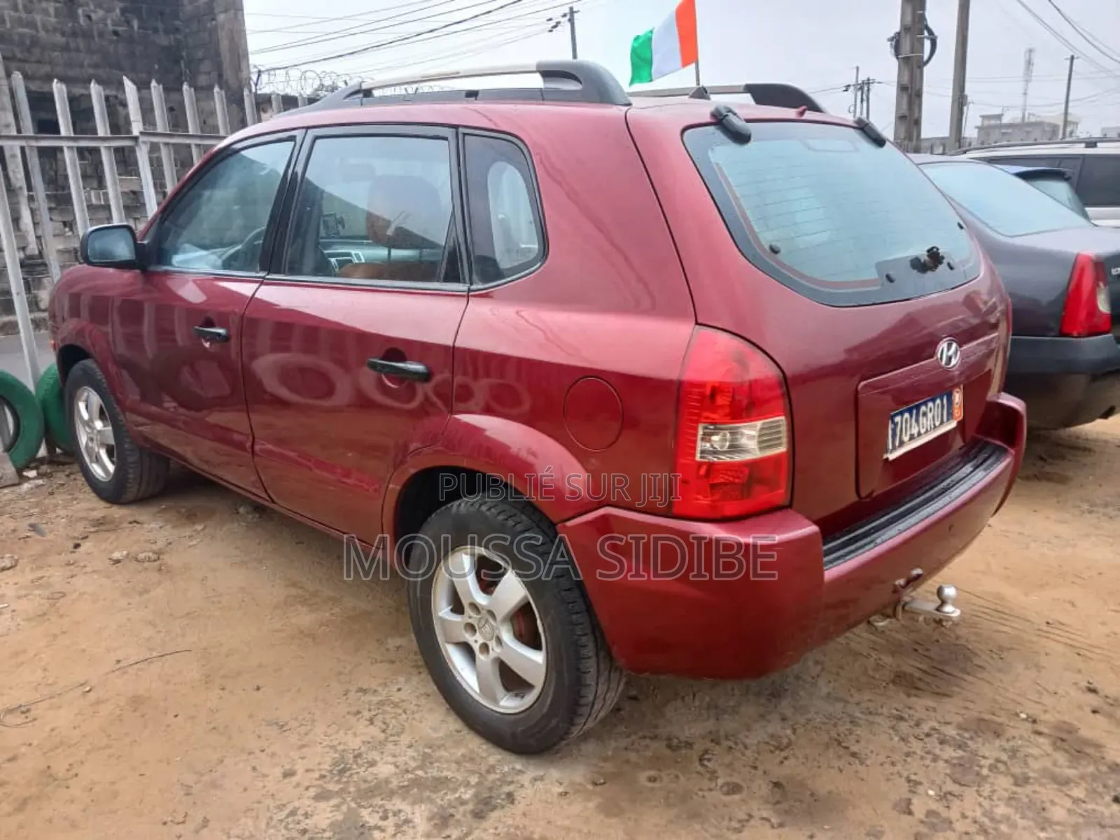 Hyundai Tucson 2004 Rouge