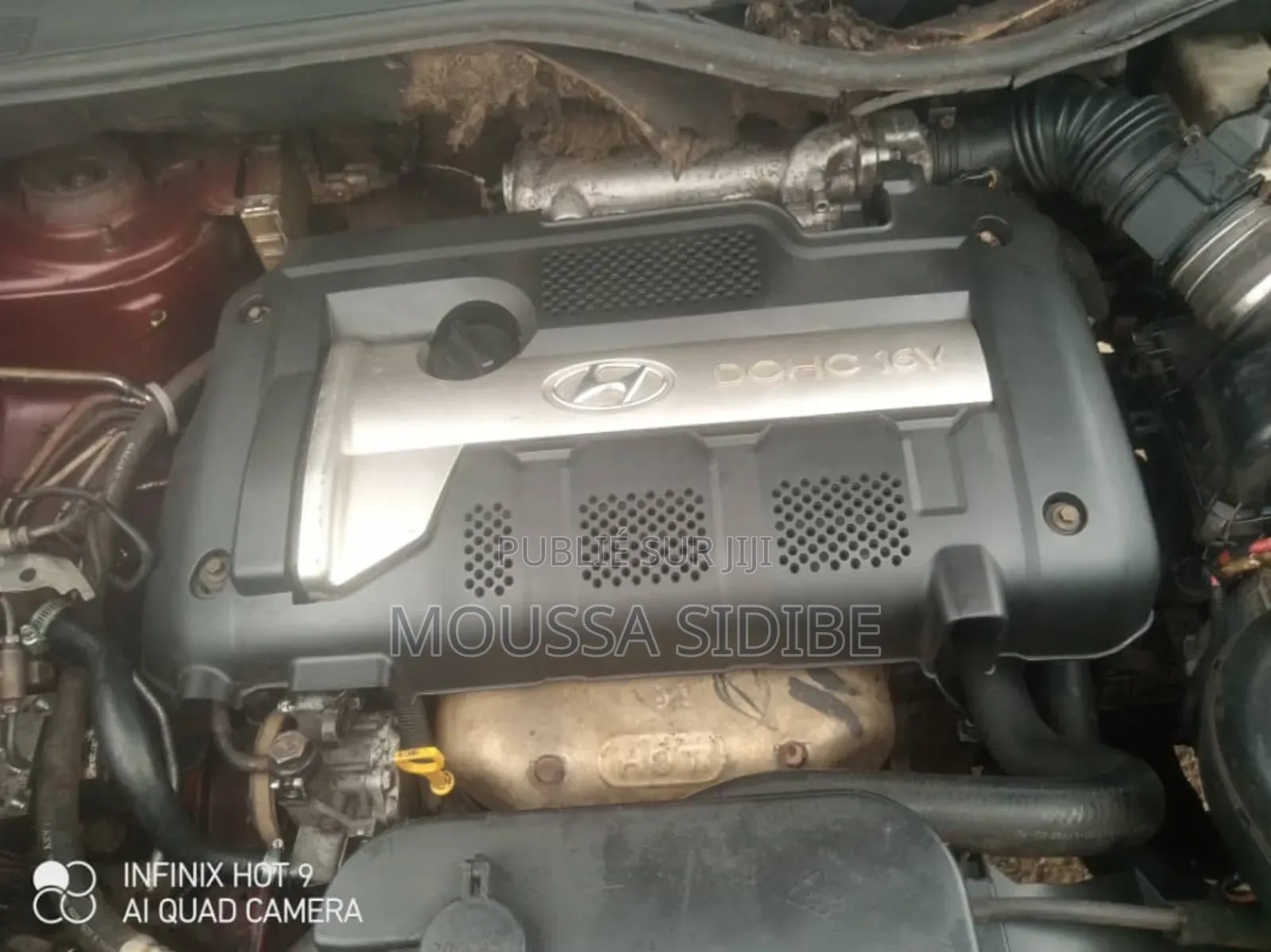 Hyundai Tucson 2004 Rouge