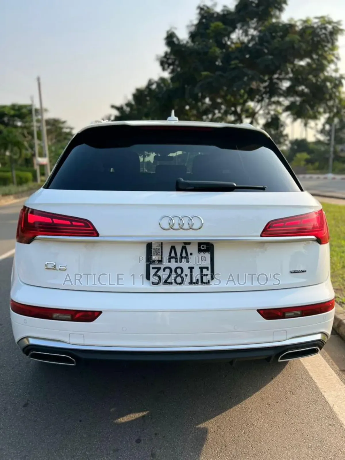 Audi Q5 2022 Blanc