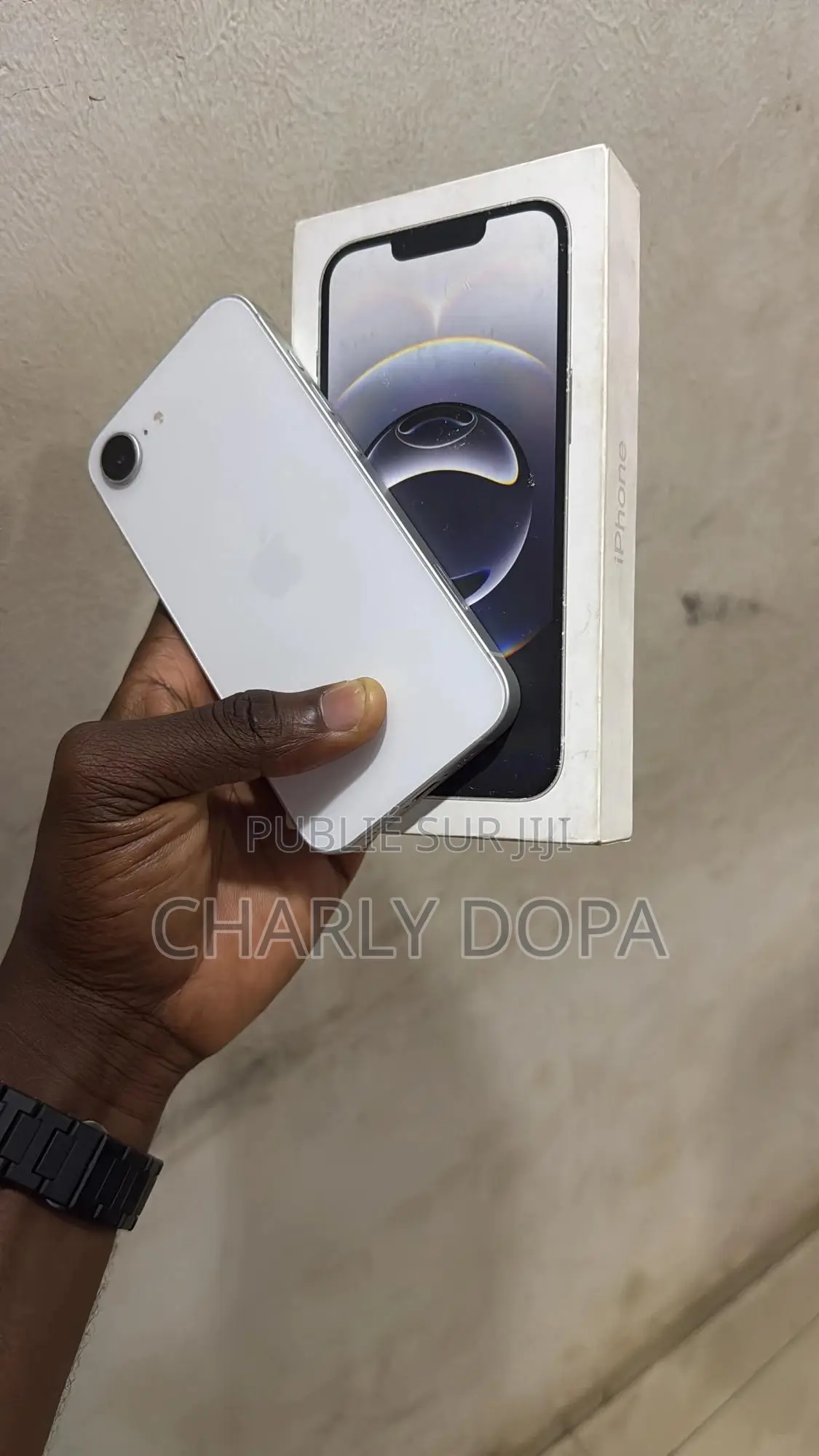 Pomme iPhone 16e 128 GB Blanc