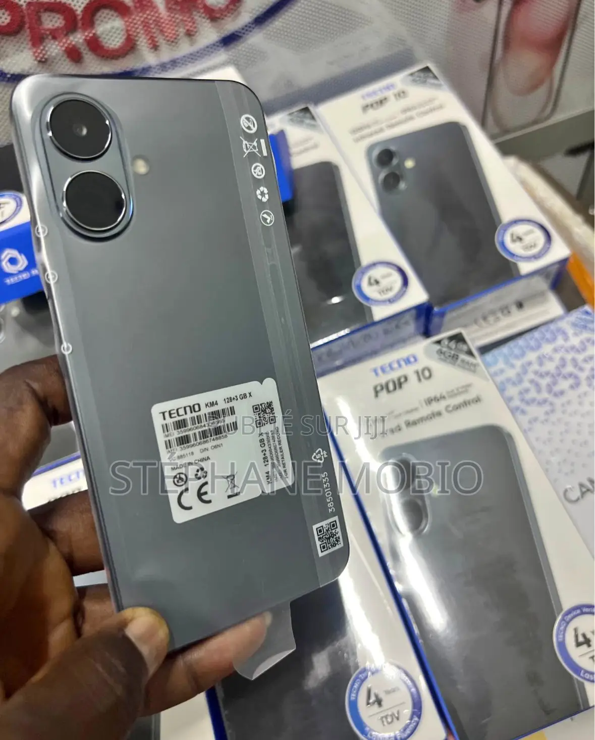 New Tecno Pop 10 128 GB Blanc