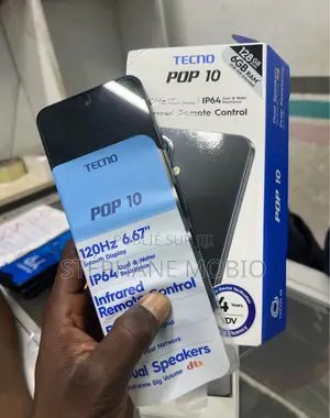 New Tecno Pop 10 128 GB Blanc