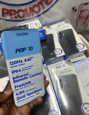 New Tecno Pop 10 128 GB Blanc