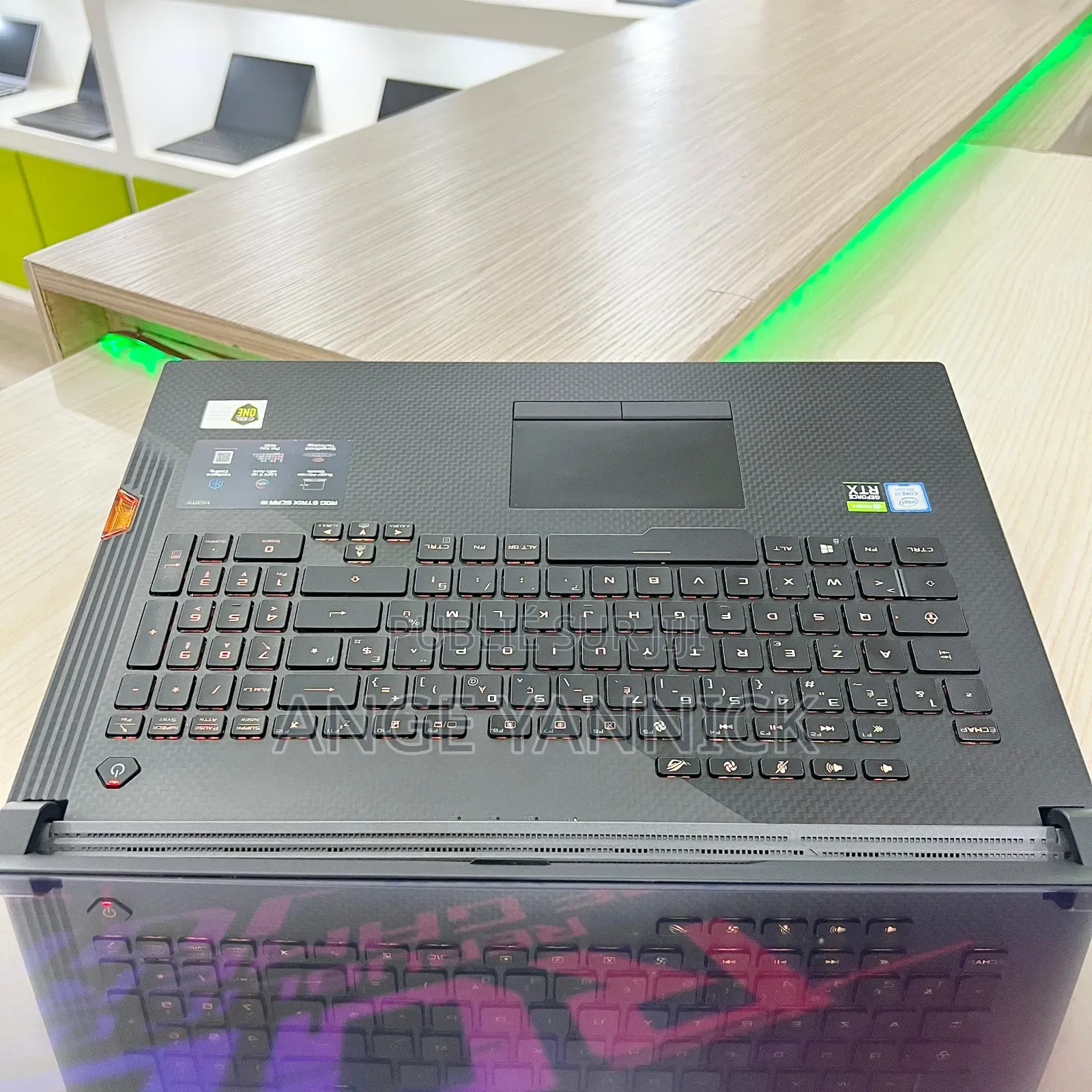 New Ordinateur Portable Asus ROG Strix G731G 32GB Intel Core I7 HDD 1T