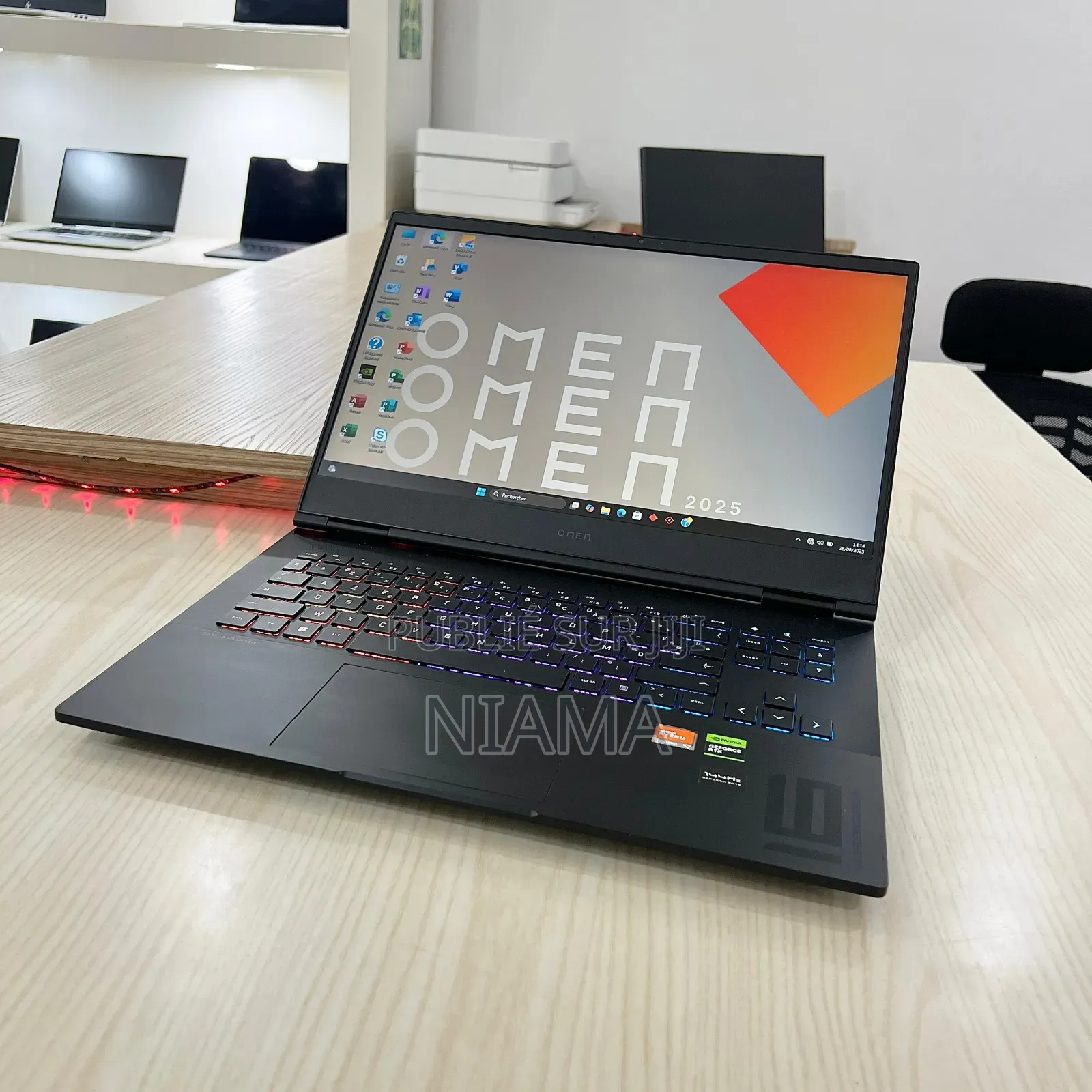 New Ordinateur Portable HP Omen 17 32GB AMD Ryzen 7 SSD 1T