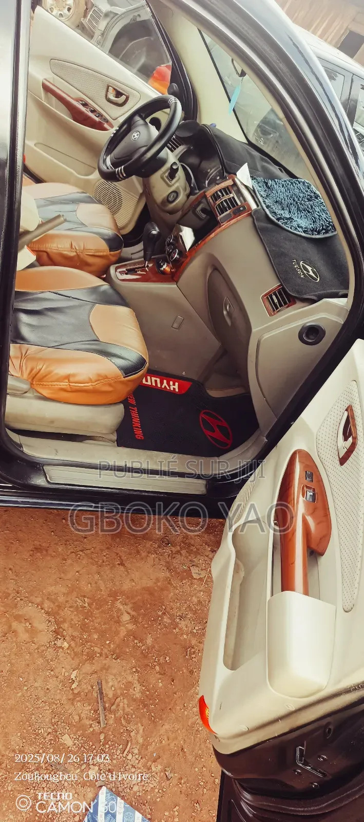 Hyundai Tucson 2007 Noir Mat