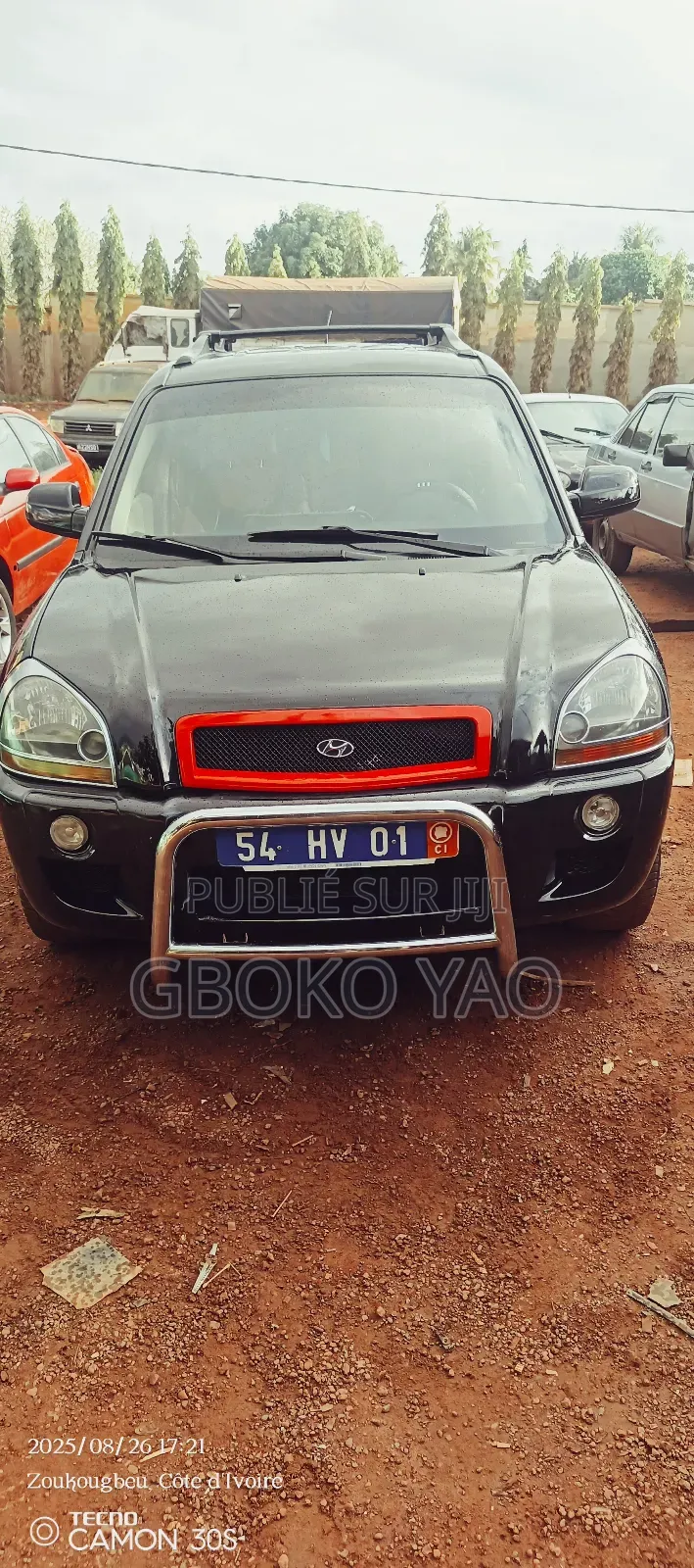 Hyundai Tucson 2007 Noir Mat