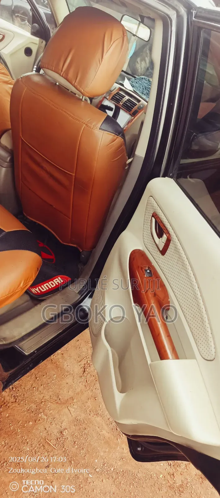 Hyundai Tucson 2007 Noir Mat