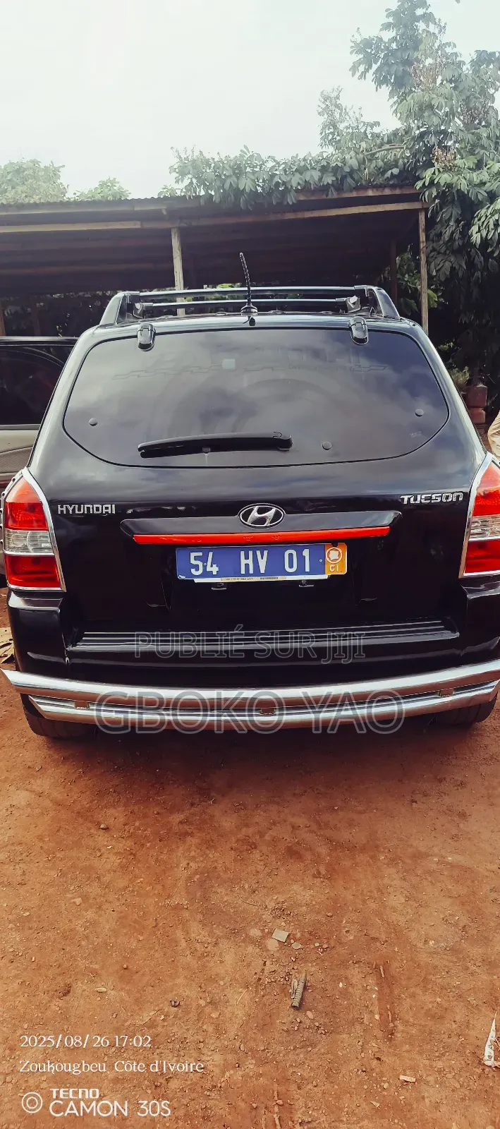 Hyundai Tucson 2007 Noir Mat