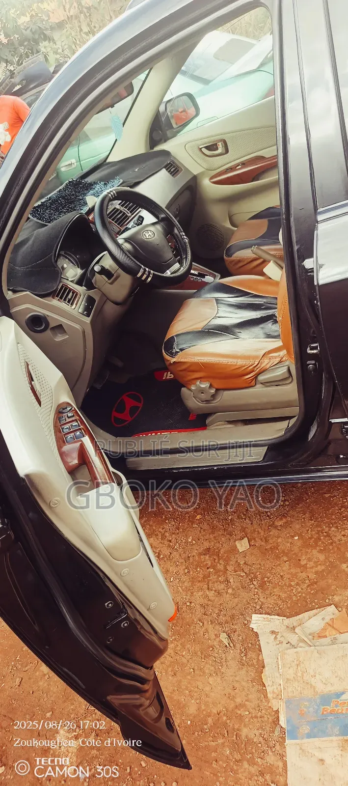 Hyundai Tucson 2007 Noir Mat