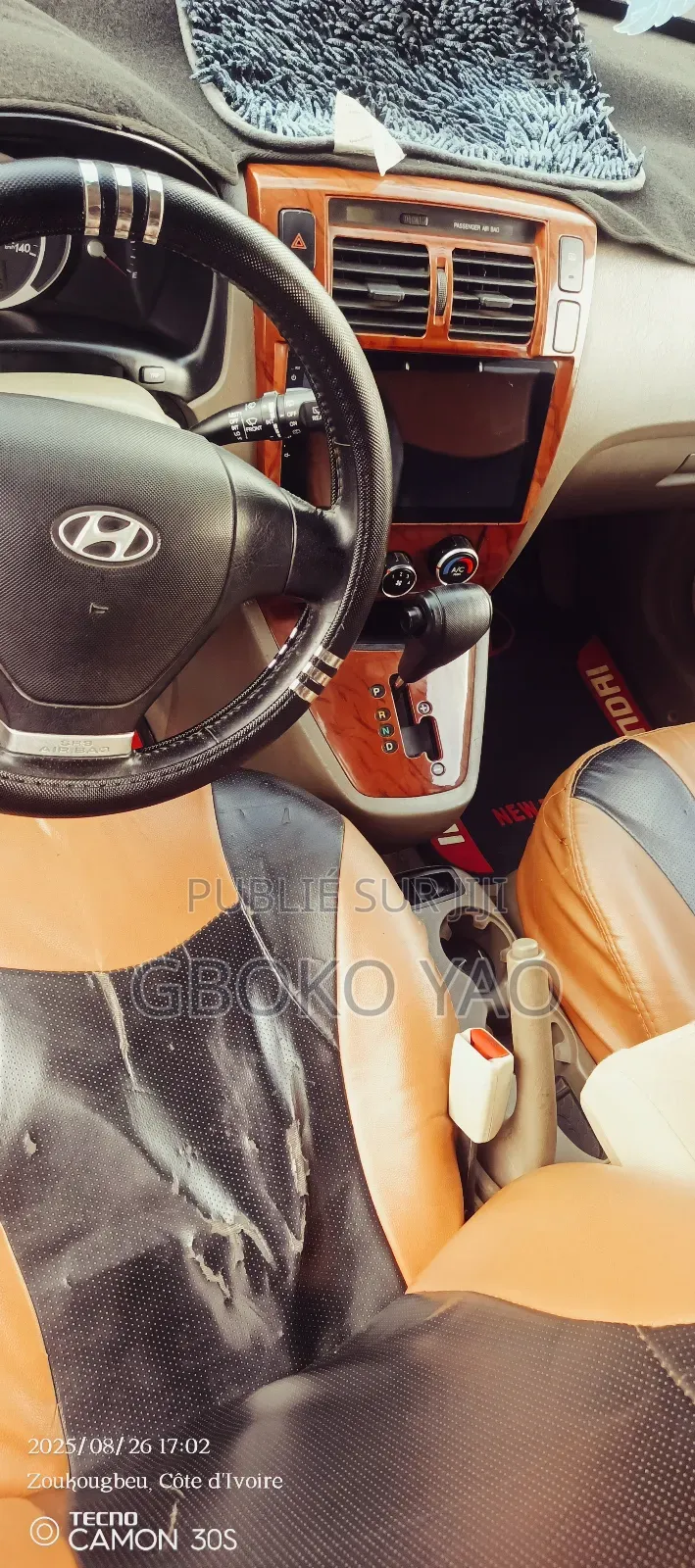 Hyundai Tucson 2007 Noir Mat