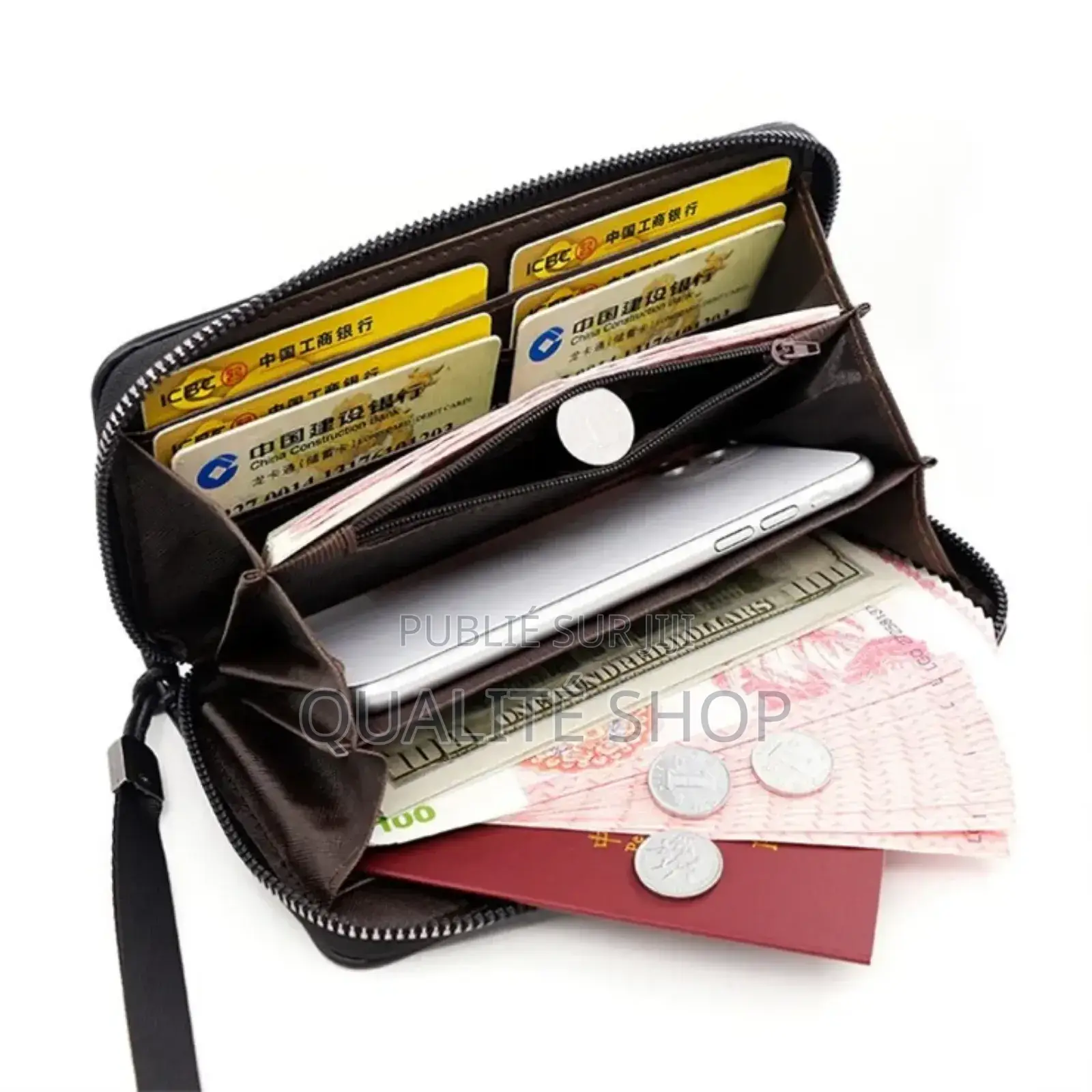 Portefeuilles De Qualité en Simili Cuir