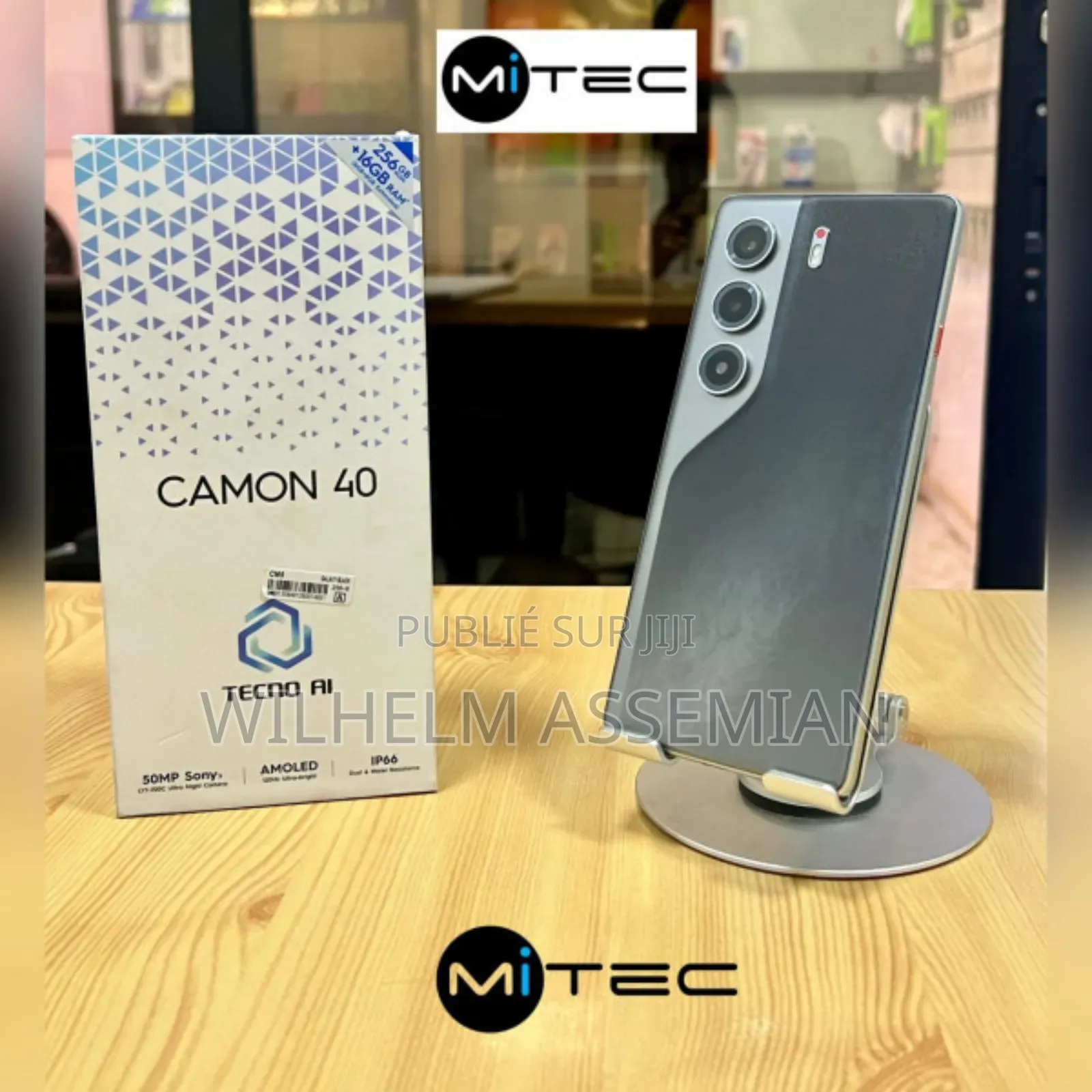 Tecno Camon 40 256 GB Black