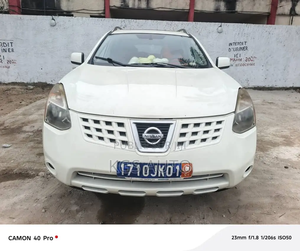 Nissan Rogue SL 4WD 2008 Blanc