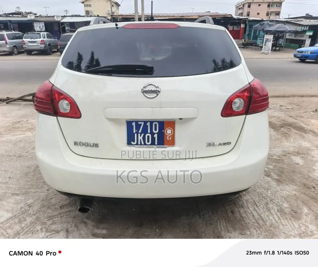 Nissan Rogue SL 4WD 2008 Blanc