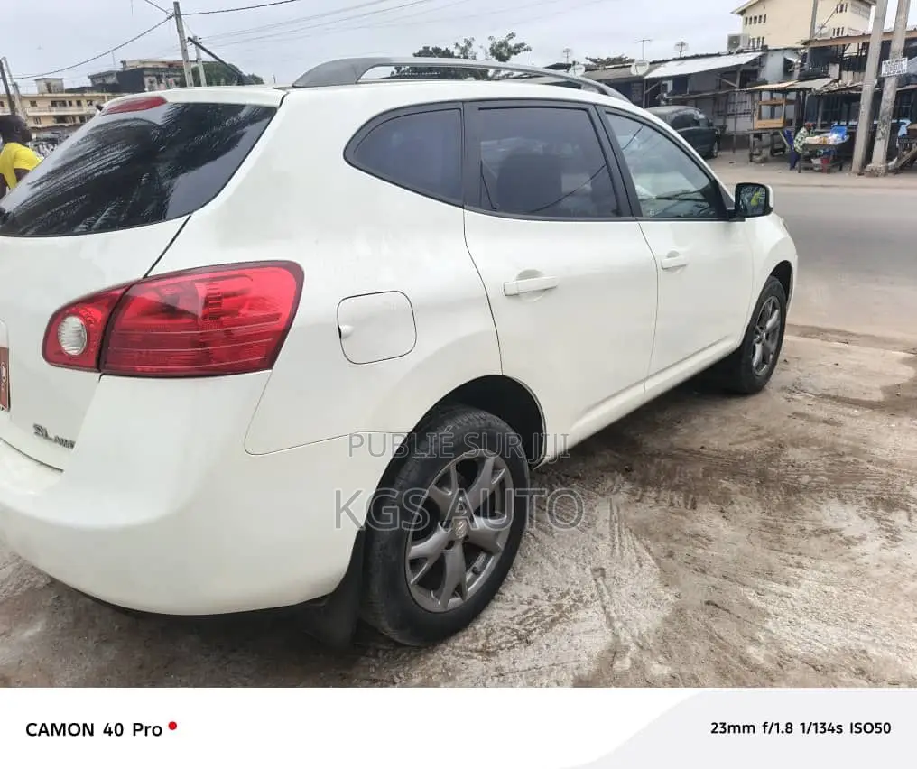 Nissan Rogue SL 4WD 2008 Blanc