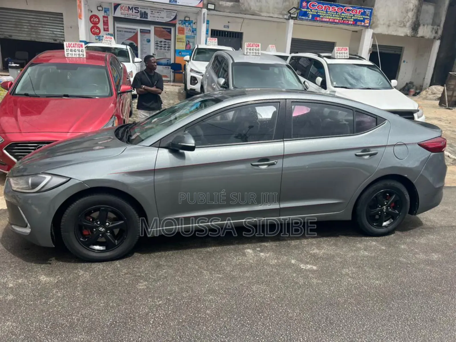 Hyundai Elantra 2018 Bleu