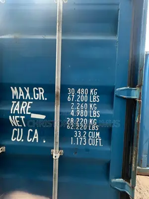 Vente Conteneur 20'dv Dernier Voyage