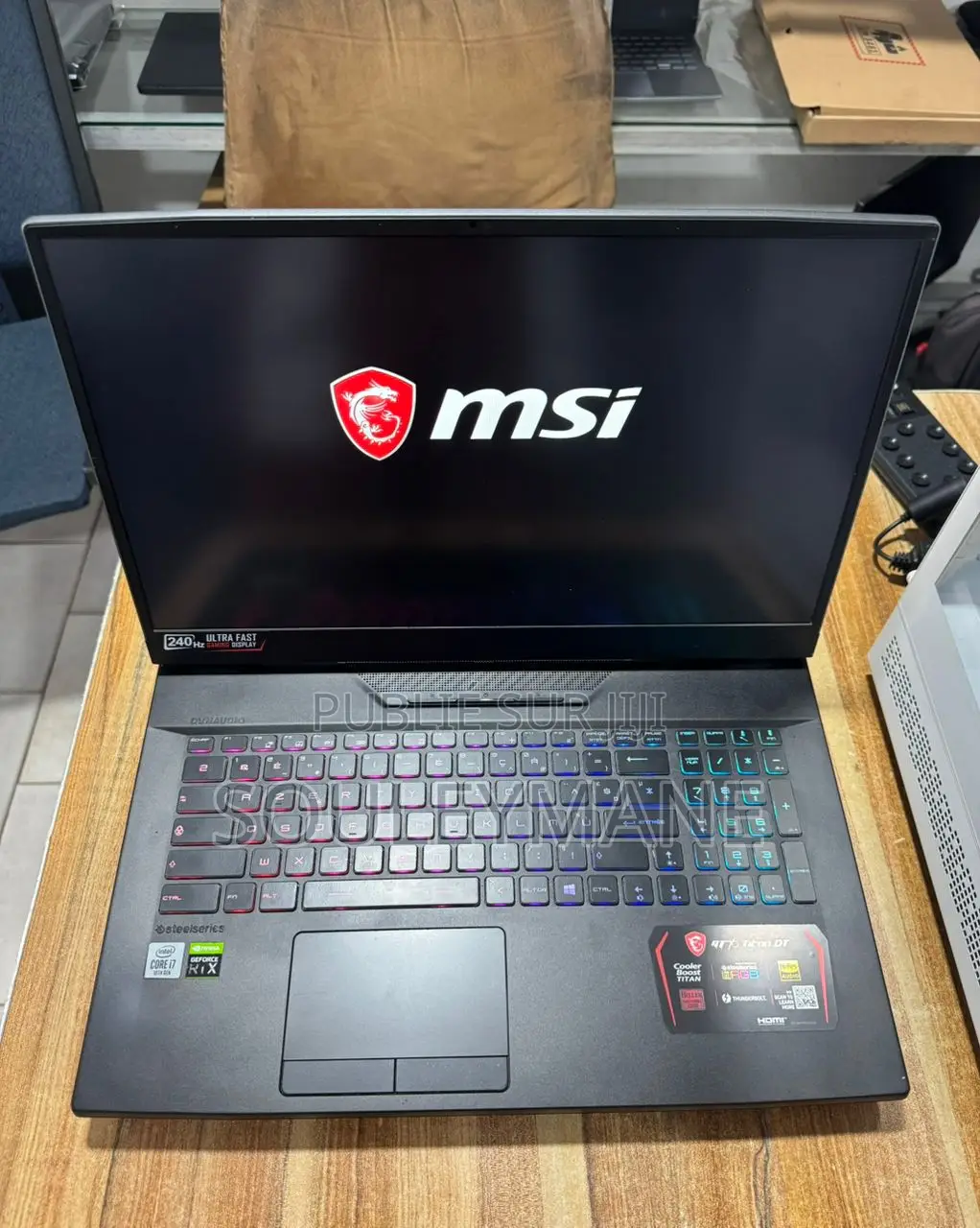 Ordinateur Portable MSI GT70 32GB Intel Core I7 HDD+SSD 1.5T