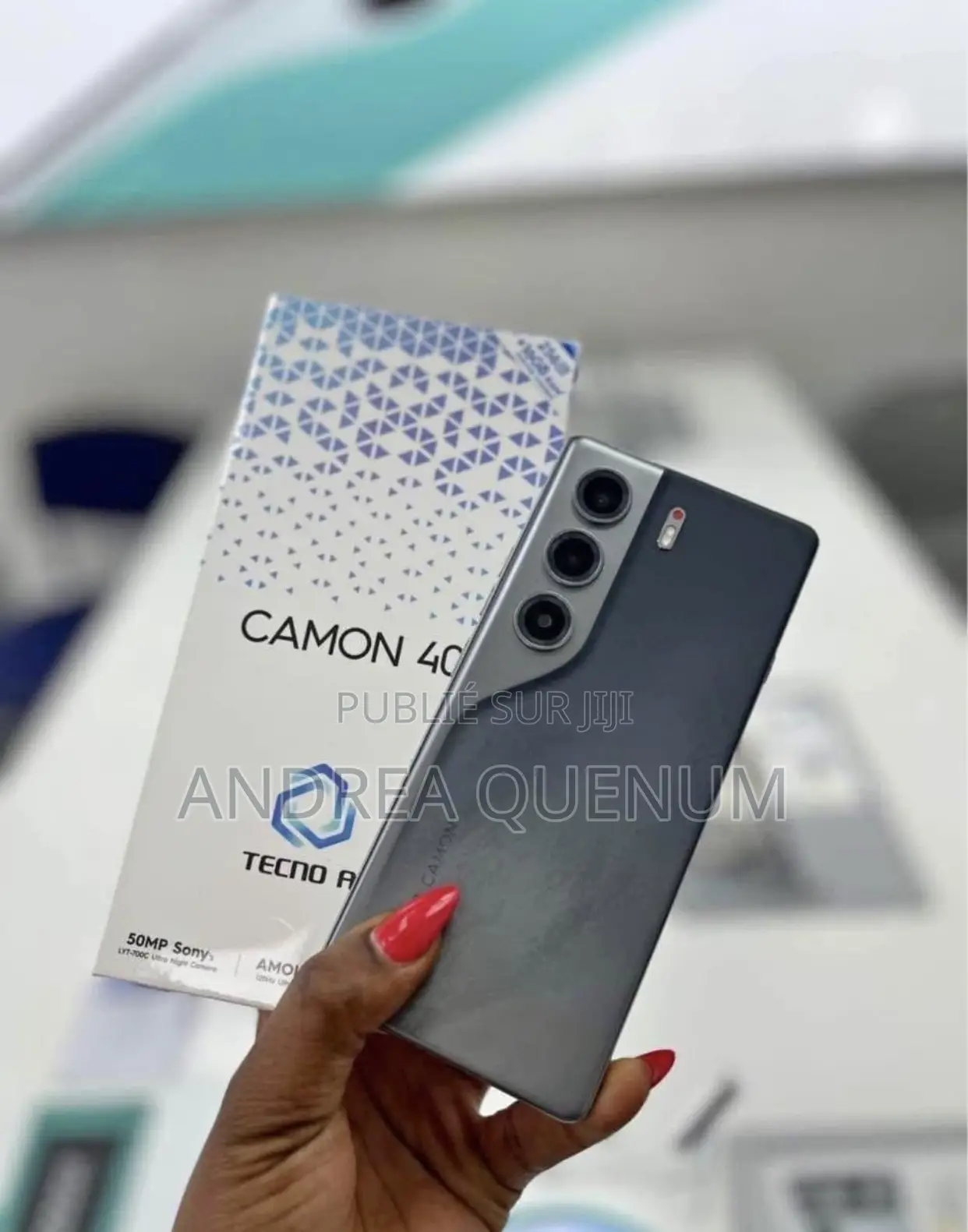 New Tecno Camon 40 Pro 256 GB Bleu