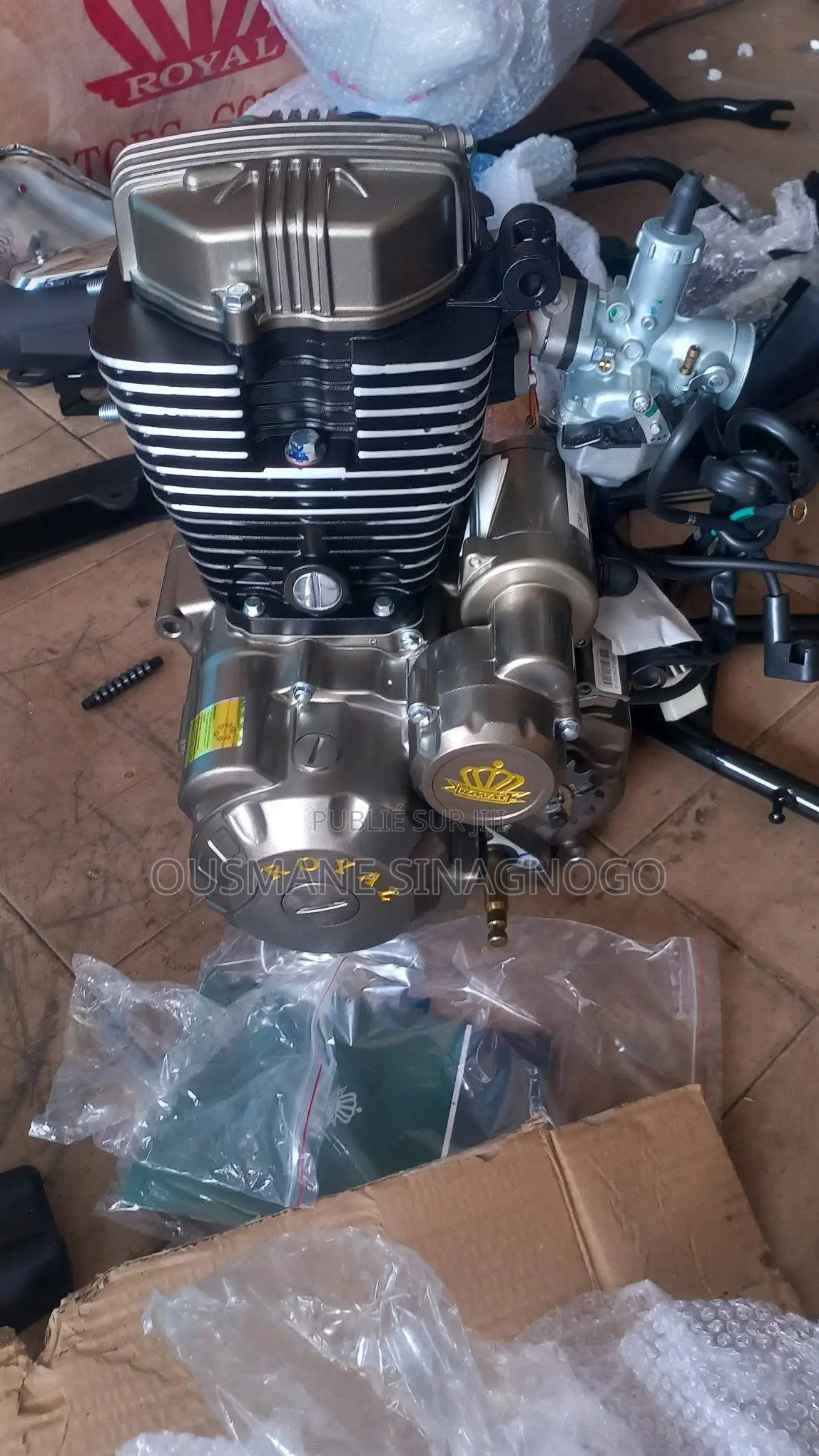 New Royale Moto/Vélomoteurs 2024 Noir