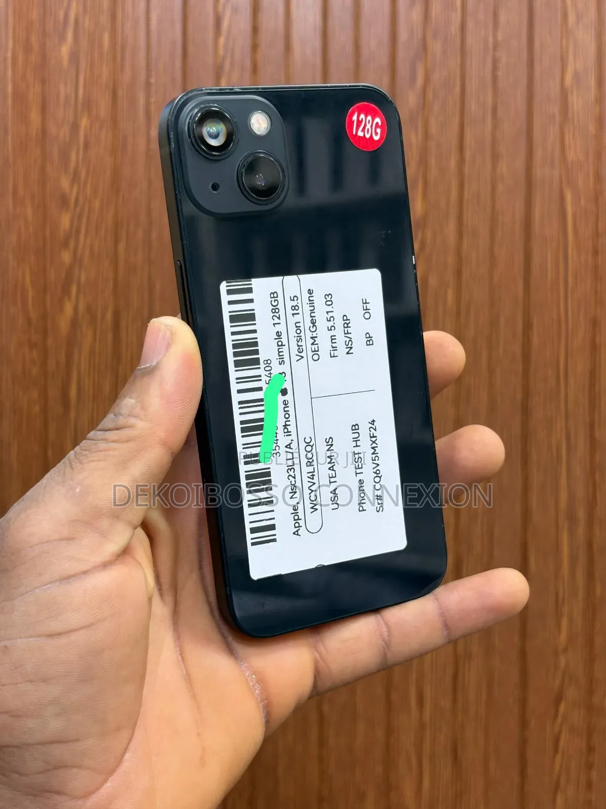 Pomme iPhone 13 128 GB Noir