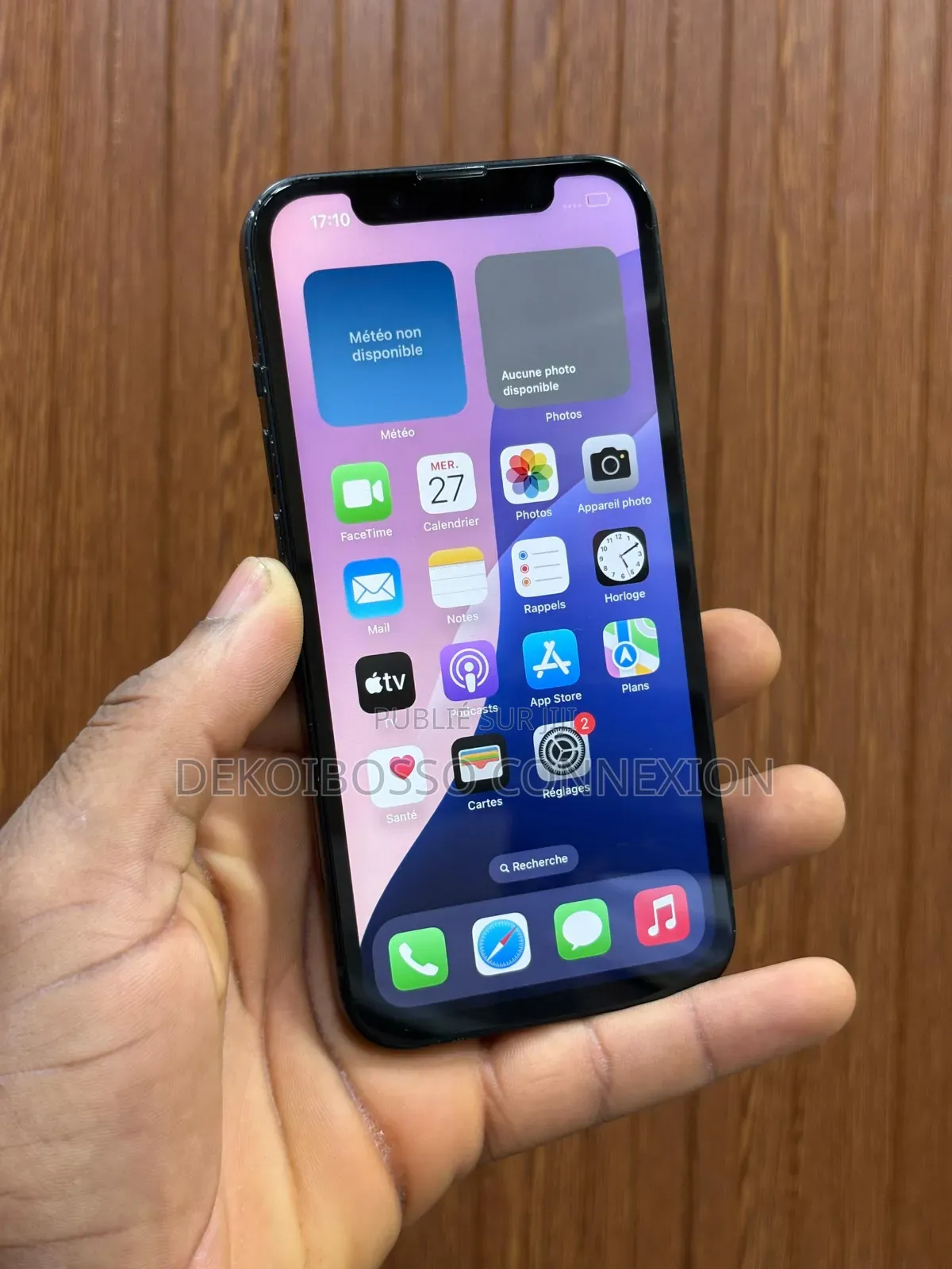 Pomme iPhone 13 128 GB Noir