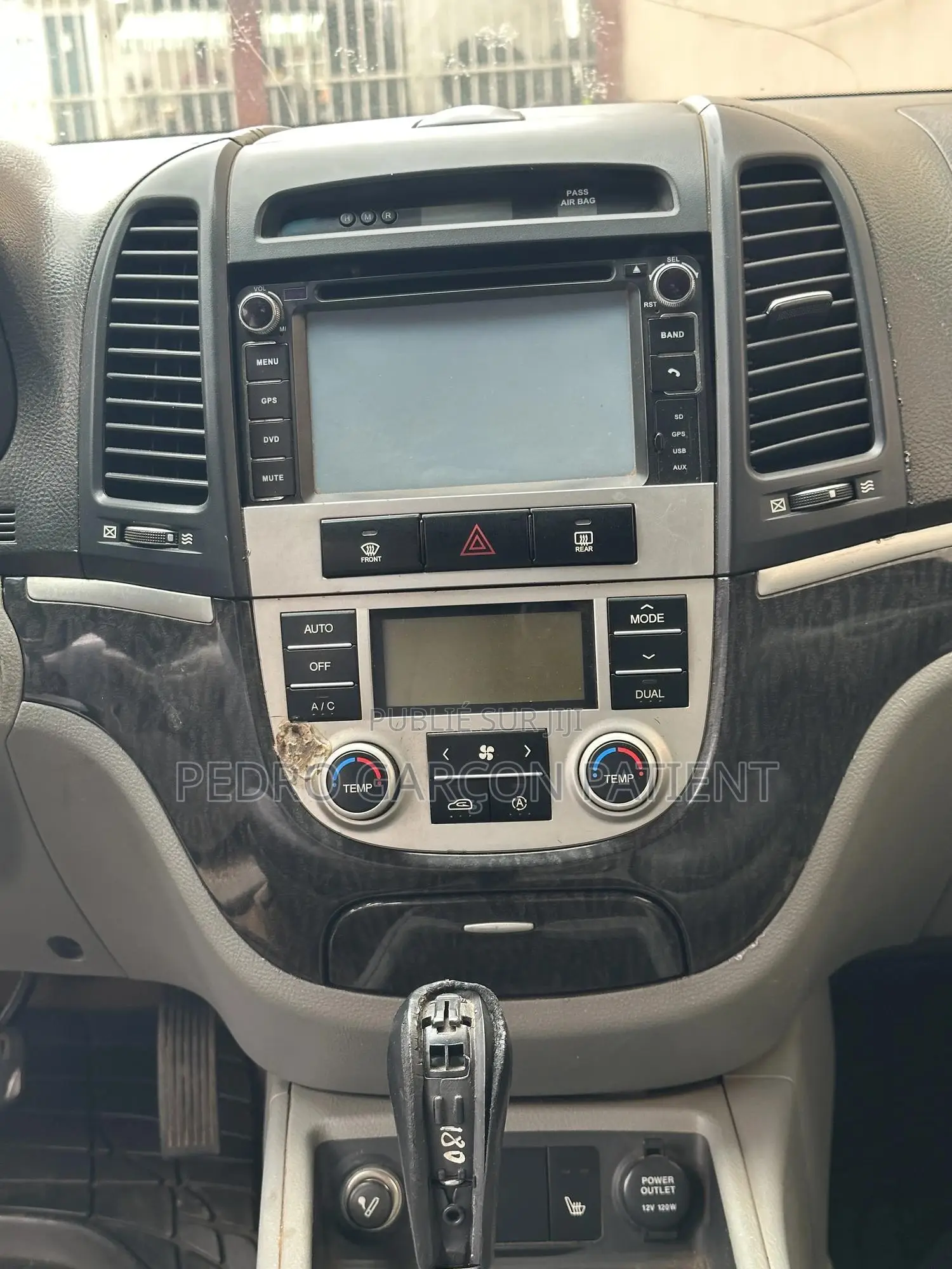 Hyundai Santa Fe 2008 Noir