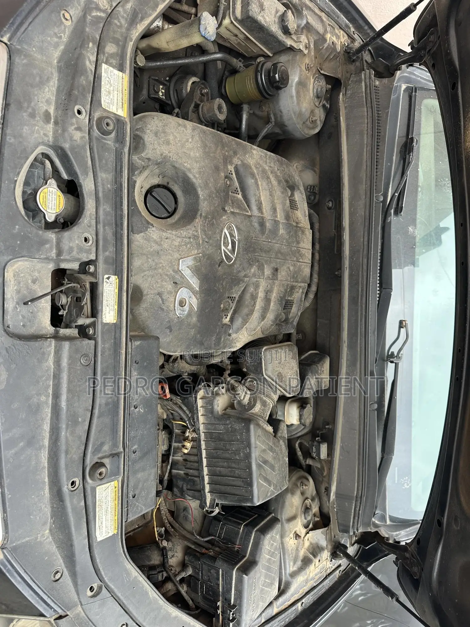 Hyundai Santa Fe 2008 Noir