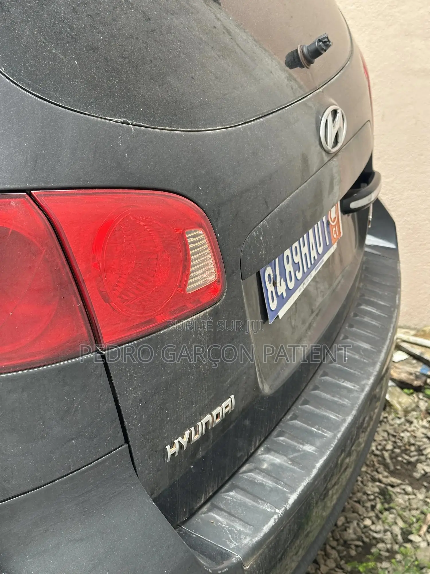 Hyundai Santa Fe 2008 Noir