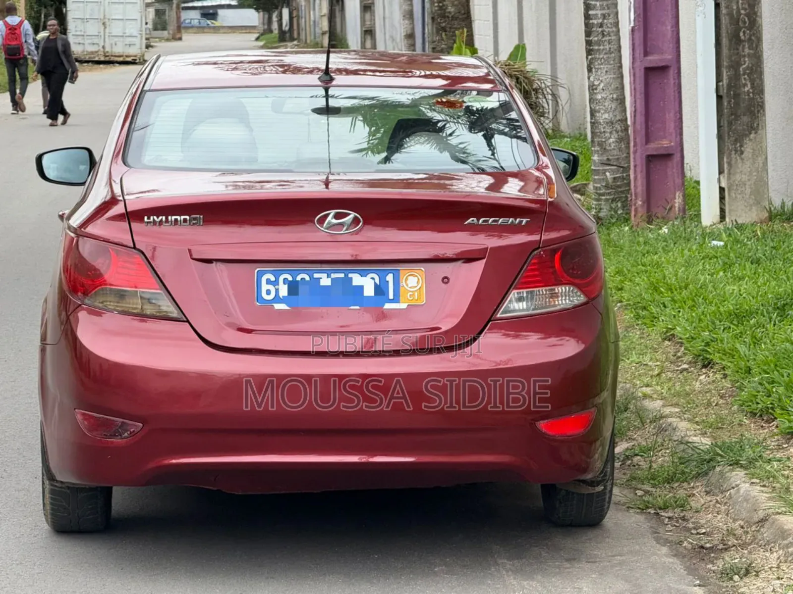 Hyundai Accent 2012 Rouge