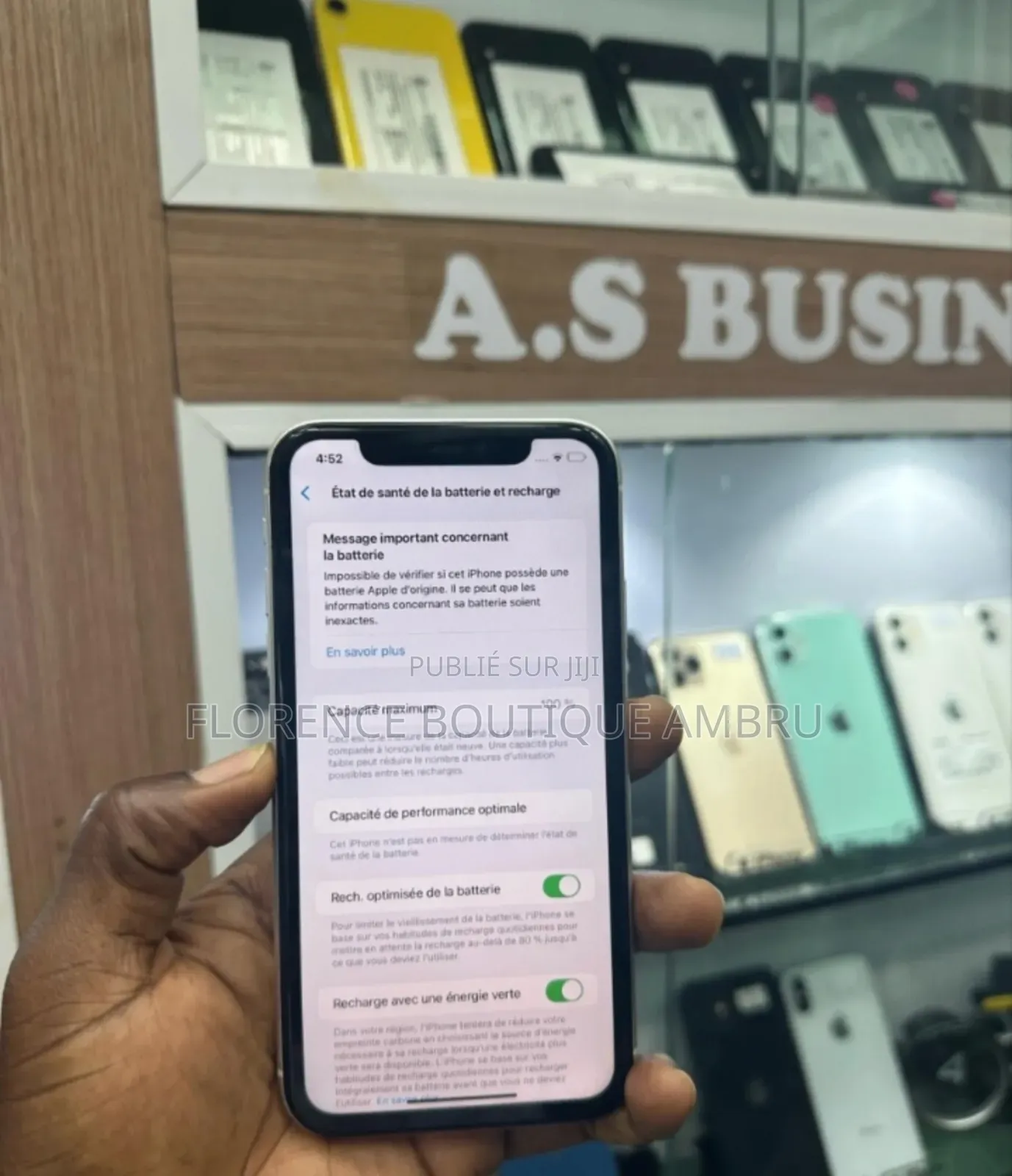 New Pomme iPhone 11 128 GB Blanc