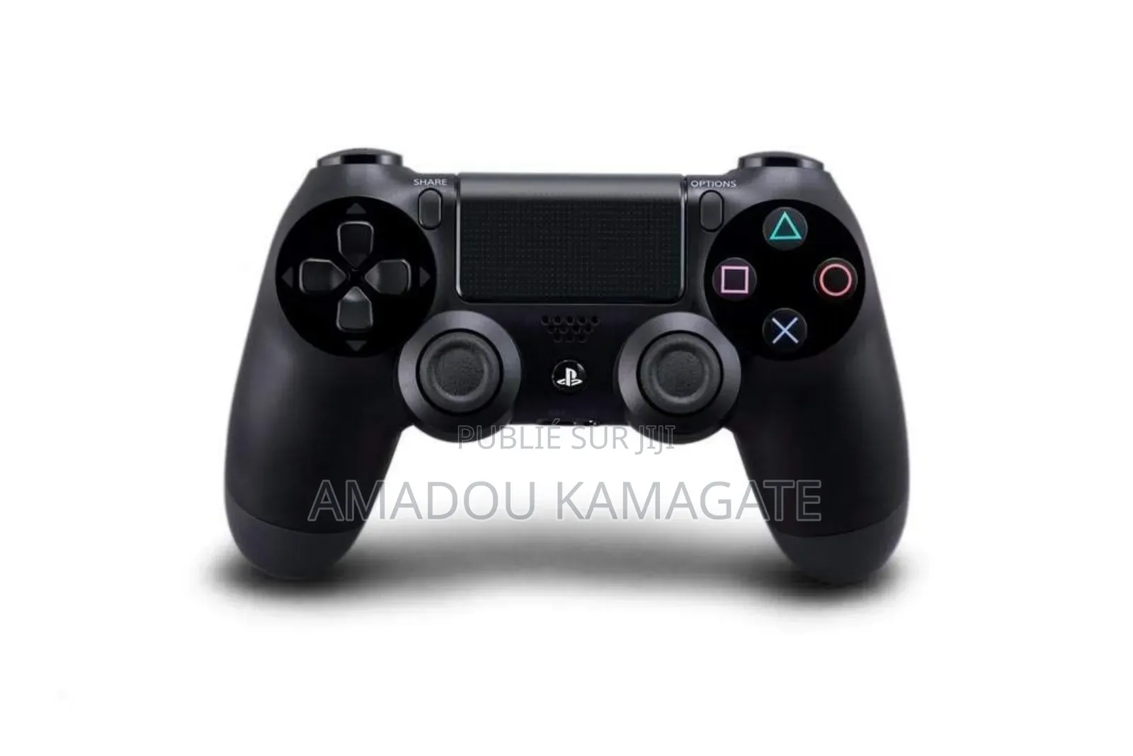 Playstation Ps4 Slim Craquée 
500 Go + 1 Manette - Noir Avec 10 Jeux