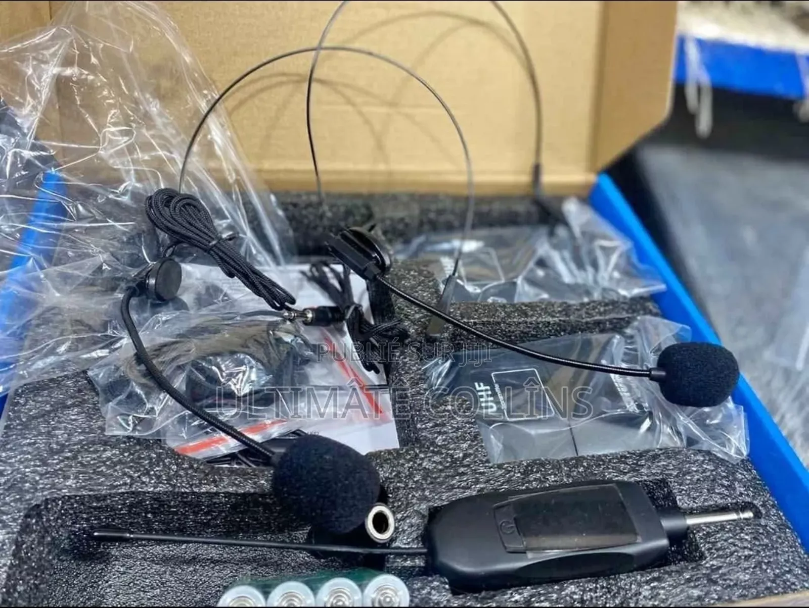 Micro en Casque Sans Fil Professionnel Avec Emitteur