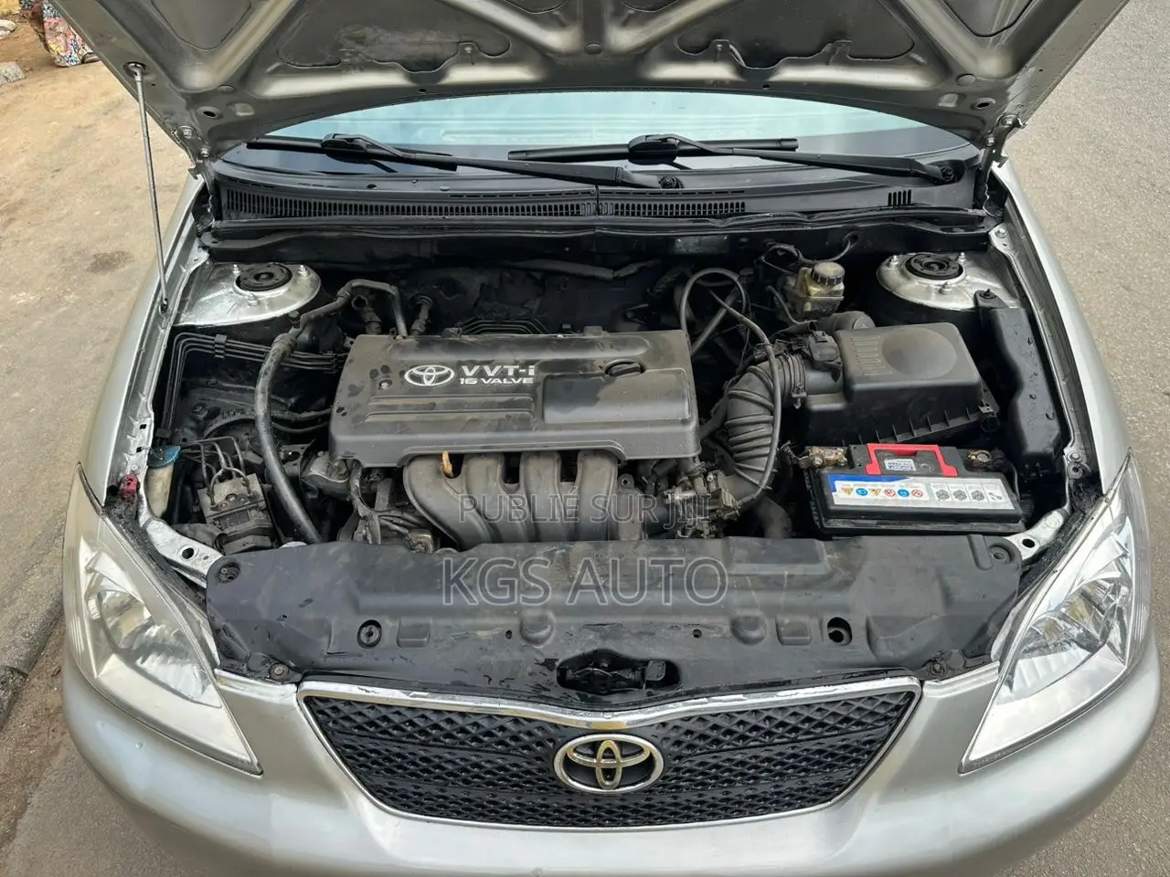 Toyota Corolla Sedan 2004 Gris