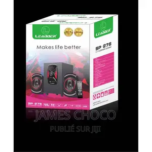 Leadder Woofer SP-276/277 - Bluetooth/Radio - Noir