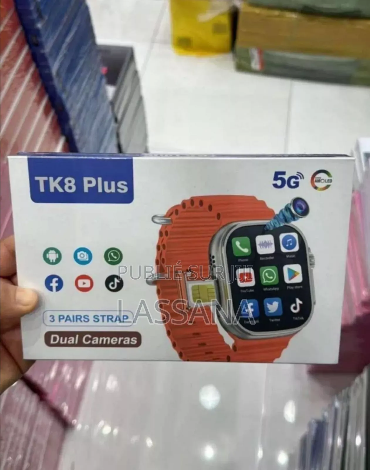 Montre Connectée A Sim Tk8 Plus