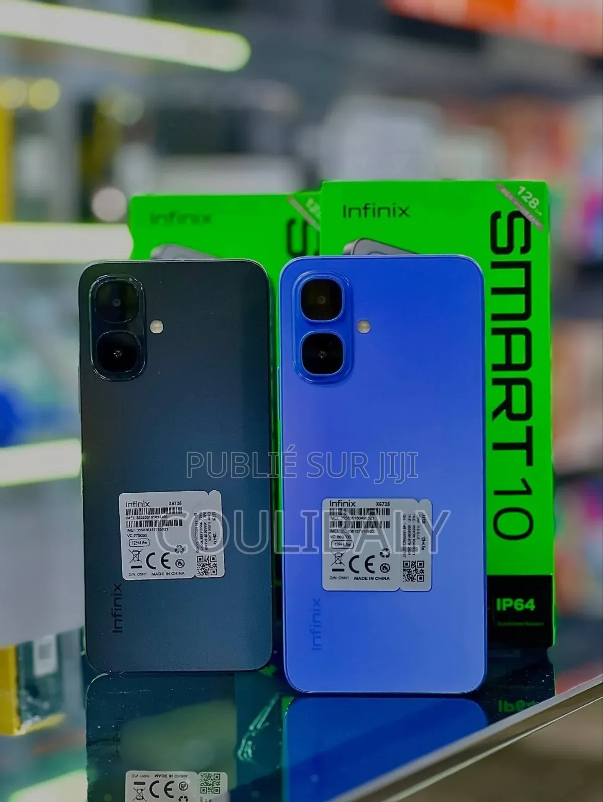 New Infinix Smart 10 128 GB Bleu