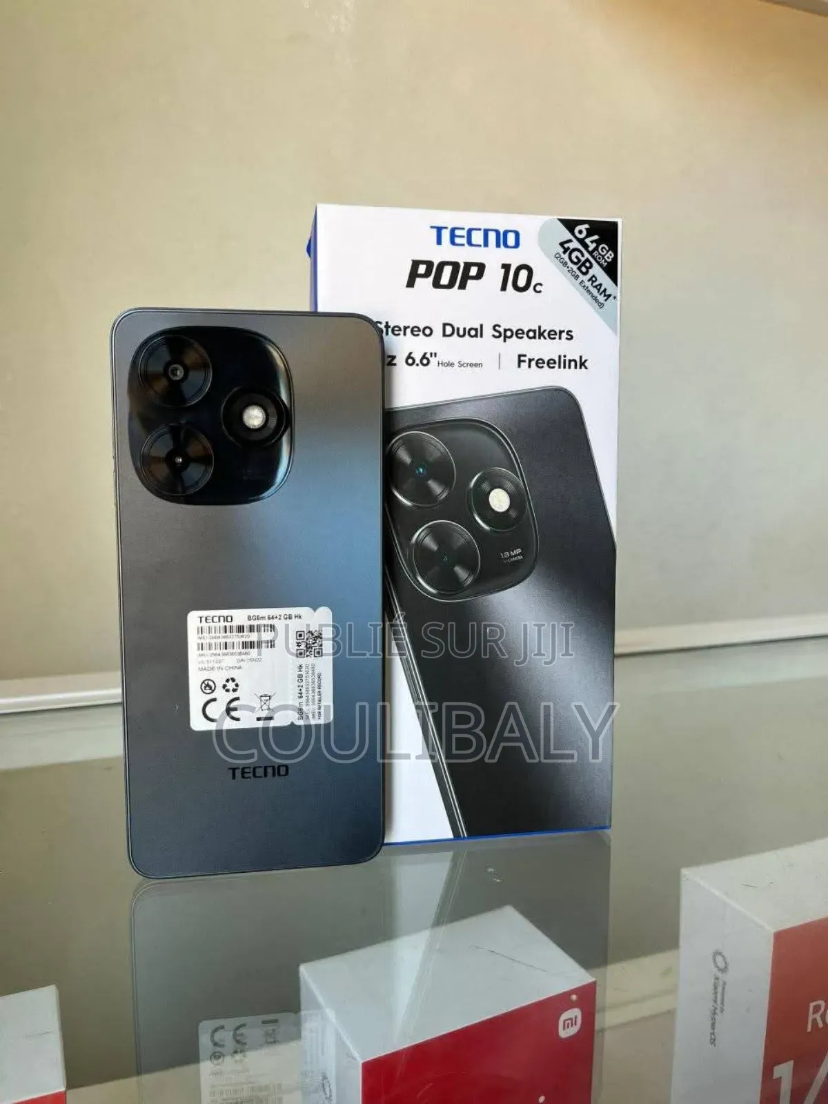 New Tecno Pop 10C 64 GB Blanc