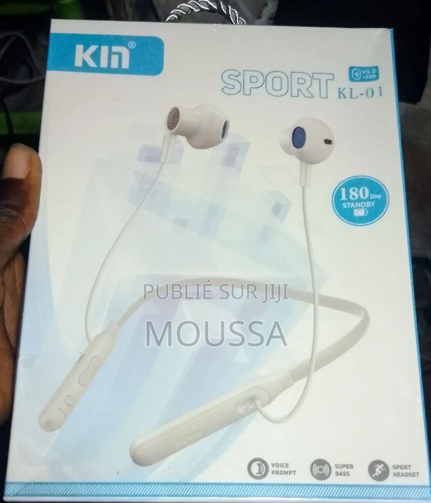 Écouteurs Sport Bluetooth Kin Kl-01