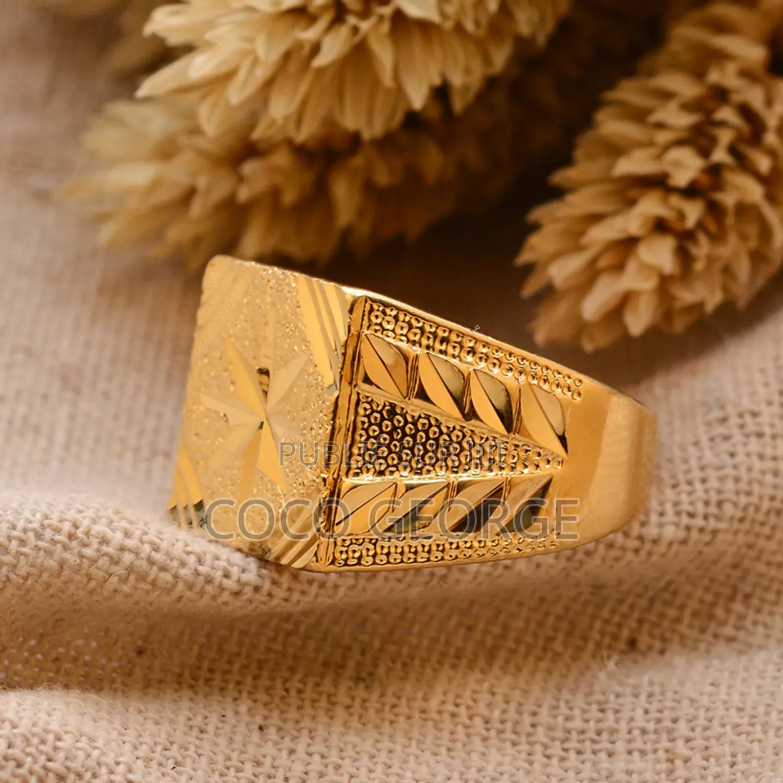 Bague Classique, Fashion, Gravé Ne Noircit Pas