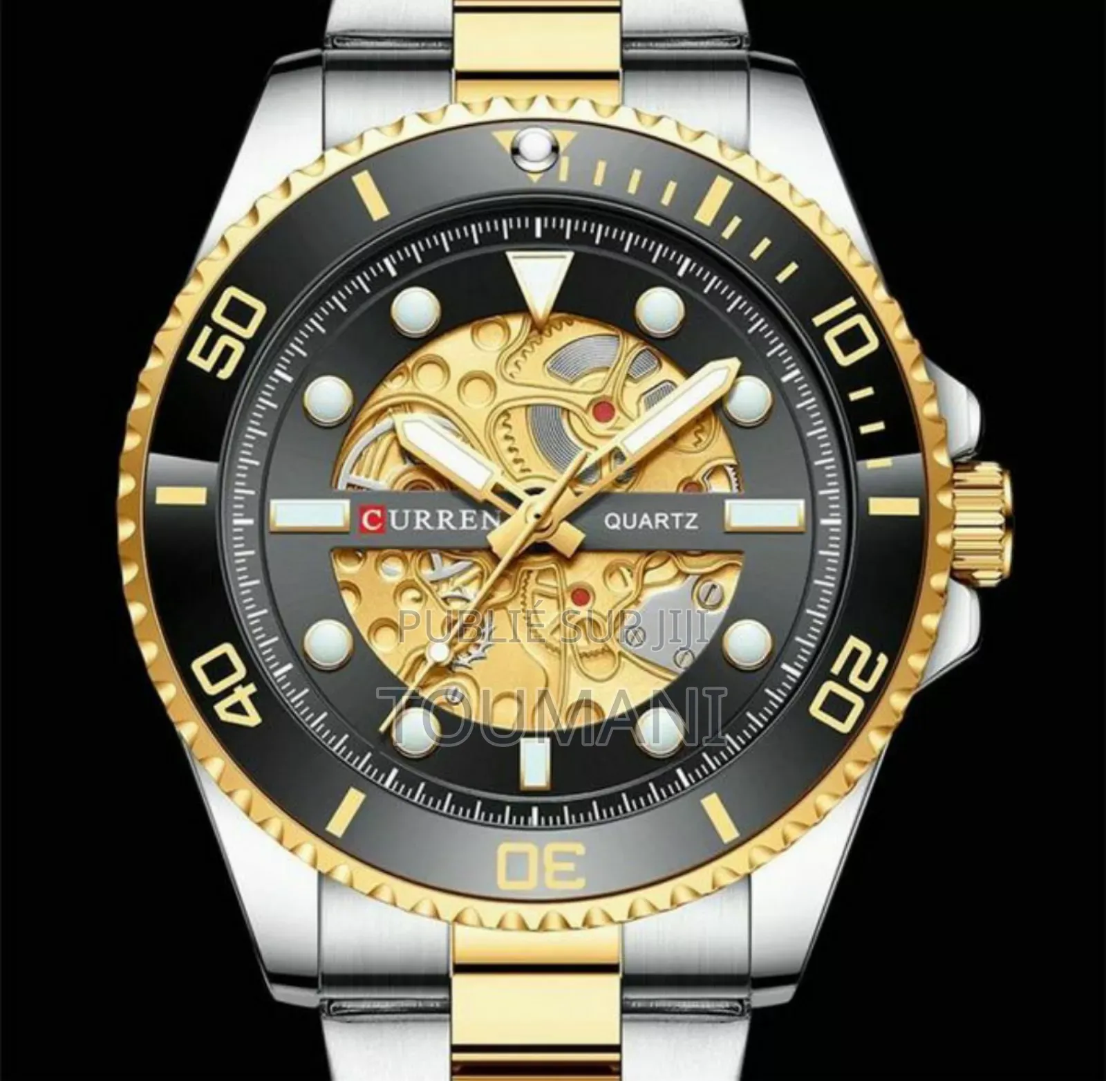 Curren Luxe Bracelet en Acier Inoxydable