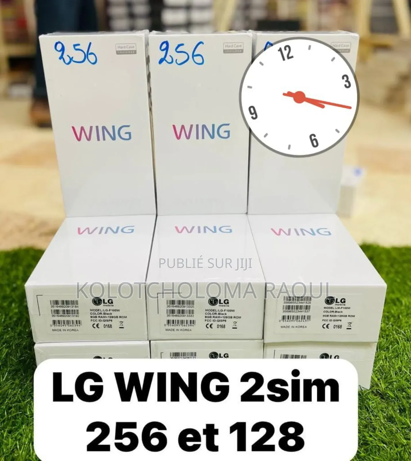 New LG Wing 5G 256 GB Black