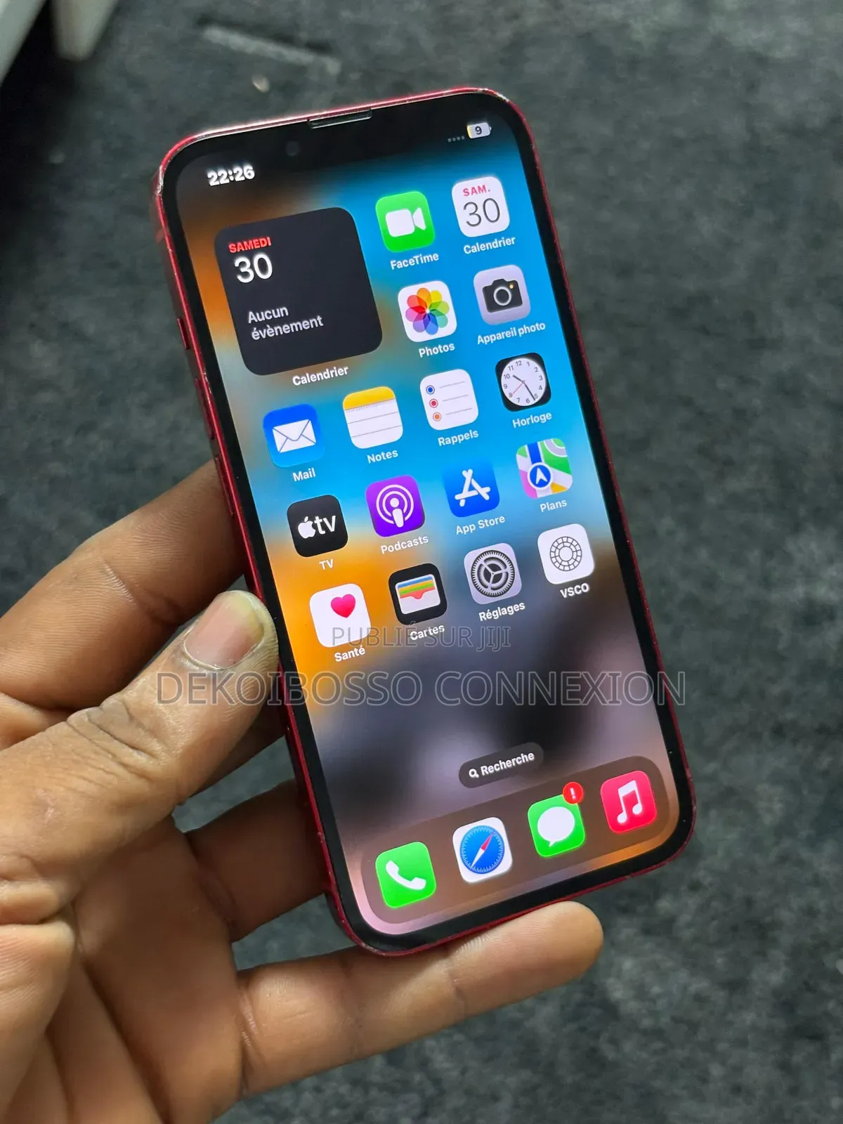 Pomme iPhone 13 128 GB Rouge