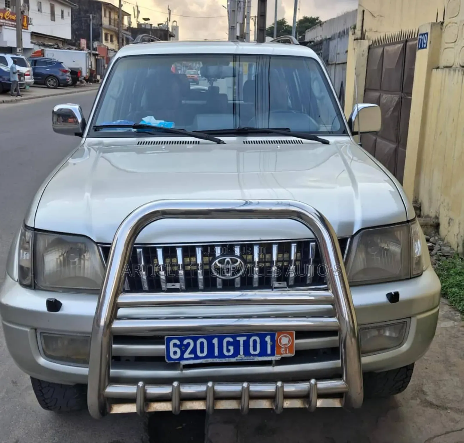 Toyota Land Cruiser Prado 3.0 D-4D 2003 Gris