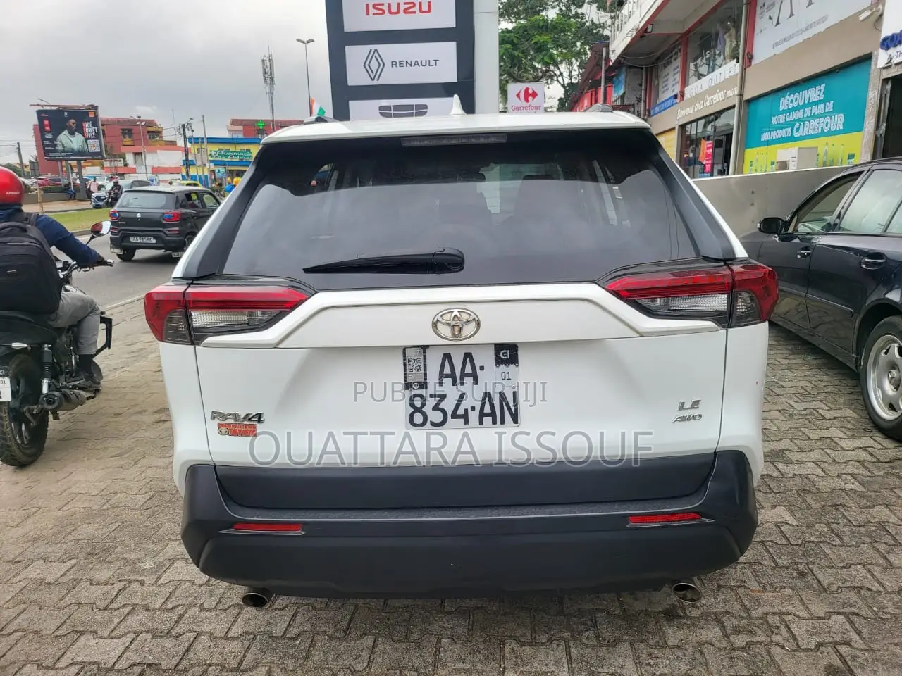 Toyota RAV4 LE AWD 2020 Blanc